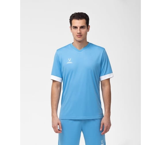 Игровая футболка Jogel DIVISION PerFormDRY Union Jersey, голубой/белый/белый УТ-00020590