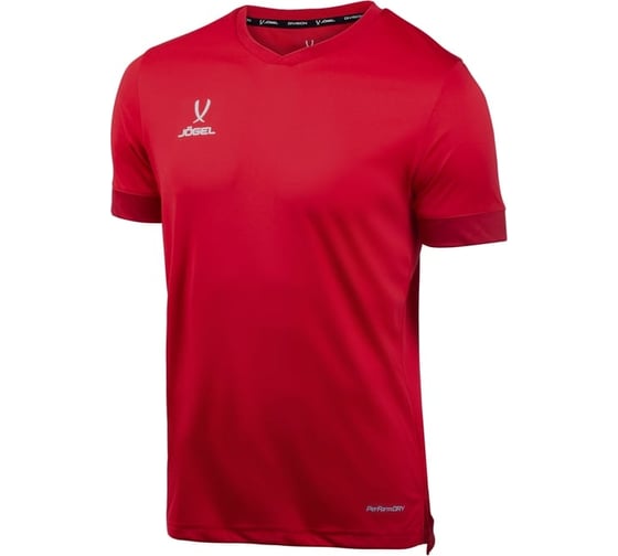 Игровая детская футболка Jogel DIVISION PerFormDRY Union Jersey, красный/темно-красный/белый УТ-00019008