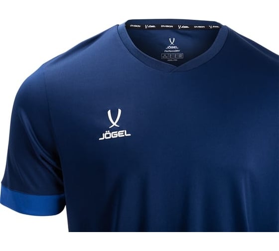 Игровая футболка Jogel DIVISION PerFormDRY Union Jersey, темно-синий/синий/белый УТ-00019007