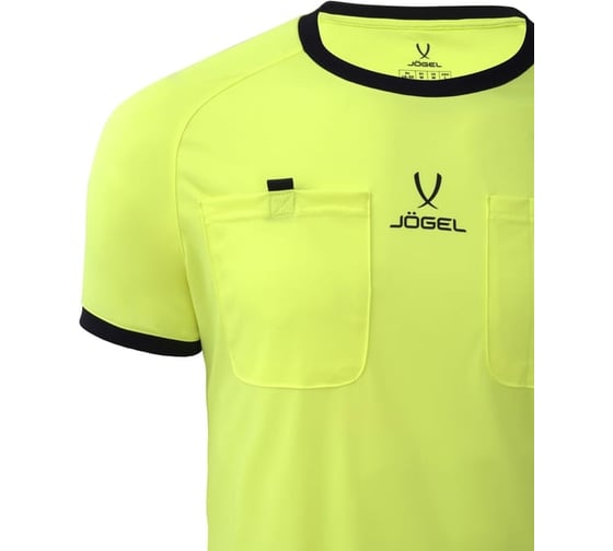Судейская футболка Jogel Referee tee, желтый УТ-00020549