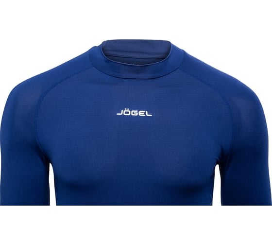 Компрессионная футболка с длинным рукавом Jogel Camp PerFormDRY Top LS JBL-1200-091, темно-синий/белый УТ-00016263