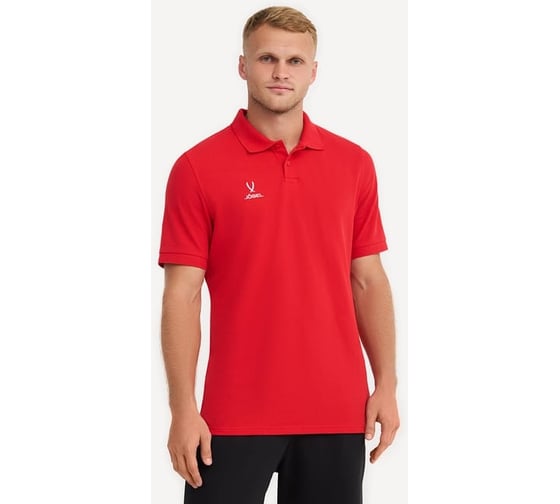 Поло Jogel ESSENTIAL Cotton Polo 23, красный ЦБ-00002488