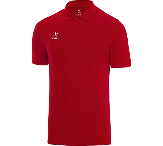 Поло Jogel ESSENTIAL Cotton Polo 23, красный ЦБ-00002488 1