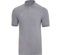 Поло Jogel ESSENTIAL Cotton Polo 23, серый меланж ЦБ-00002484