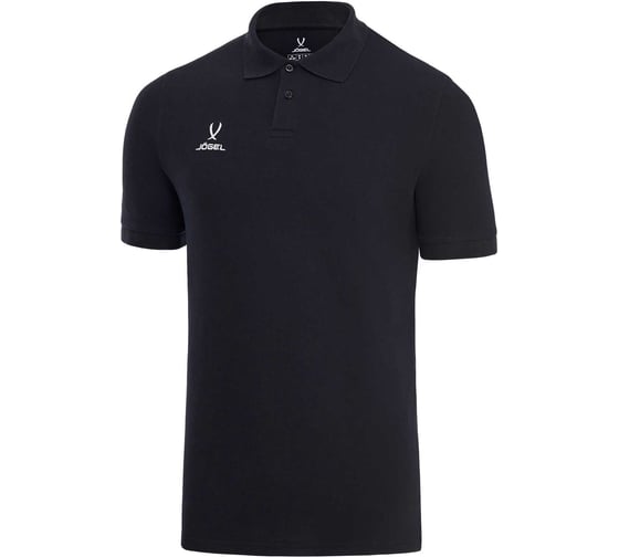 Поло Jogel ESSENTIAL Cotton Polo 23, черный ЦБ-00002486