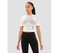 Женская футболка FIFTY Essential Knit white FA-WT-0201-WHT, белый УТ-00016878