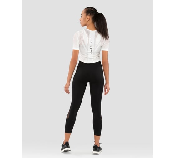 Женская футболка FIFTY Essential Knit white FA-WT-0201-WHT, белый УТ-00016878