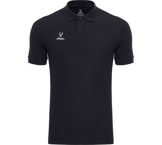 Поло Jogel ESSENTIAL Cotton Polo 23, черный, детский ЦБ-00002485