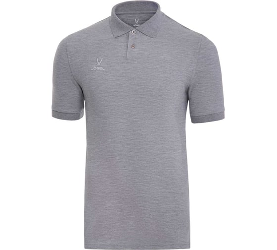 Поло Jogel ESSENTIAL Cotton Polo 23, серый меланж, детский ЦБ-00002483 1