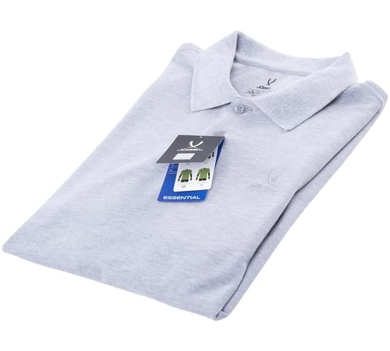 Поло Jogel ESSENTIAL Cotton Polo JE4PO0121.MG, серый меланж, детский УТ-00020055