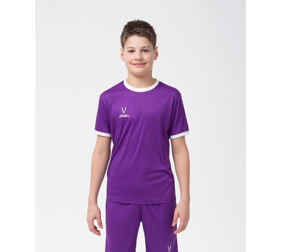 Игровая футболка Jogel CAMP Origin Jersey JFT-1020-K, фиолетовый/белый УТ-00016195