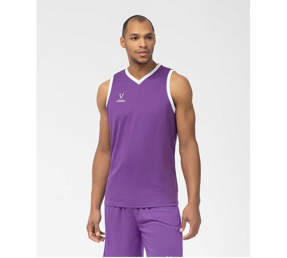 Баскетбольная майка Jögel Camp Basic JC2TA0121.P3, фиолетовый УТ-00020132