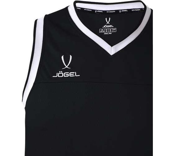 Баскетбольная майка Jögel PerformDry Division Star, черный УТ-00020552