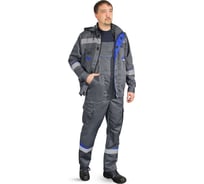 Костюм РАССО грань серый, р. 44-46, рост 182-188 76873/2