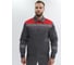 Костюм с полукомбинезоном Лигор-2 СОП Факел (ткань смесовая, 210) т.серый/красный, 64-66; 182-188 87482762.012 5