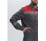 Костюм с полукомбинезоном Лигор-2 СОП Факел (ткань смесовая, 210) т.серый/красный 60-62; 170-176 87482762.009 7