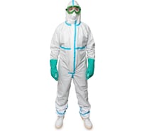 Комбинезон химзащиты с проклейкой швов Фабрика Вега Спец vega ultra размер 52-54 1671244