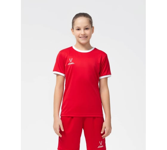 Игровая футболка Jogel CAMP Origin Jersey JFT-1020-K, красный/белый, размер YXS УТ-00016188