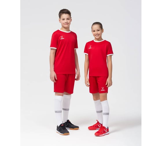 Игровая футболка Jogel CAMP Origin Jersey JFT-1020-K, красный/белый, размер YXS УТ-00016188