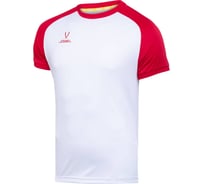 Игровая футболка Jogel CAMP Reglan Jersey JFT-1021-K, белый/красный, размер XS УТ-00016196