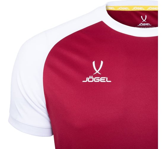 Игровая футболка Jogel CAMP Reglan Jersey JFT-1021-K, гранатовый/белый, размер XS УТ-00016202