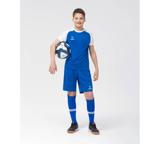 Игровая футболка Jogel CAMP Reglan Jersey JFT-1021-K, синий/белый, размер YL УТ-00016199