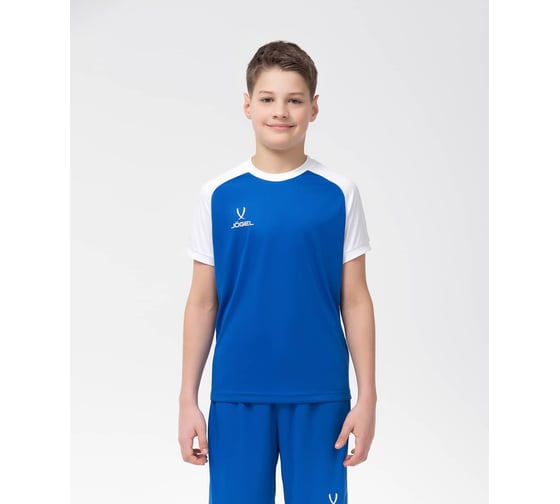 Игровая футболка Jogel CAMP Reglan Jersey JFT-1021-K, синий/белый, размер YL УТ-00016199