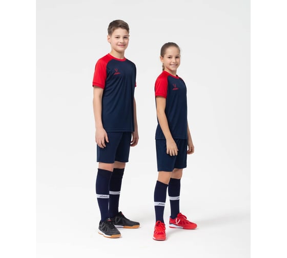 Игровая футболка Jogel CAMP Reglan Jersey JFT-1021-K, темно-синий/красный, размер YXXS УТ-00016201