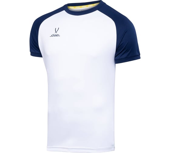 Игровая футболка Jogel CAMP Reglan Jersey JFT-1021-K, белый/темно-синий, размер XS УТ-00016197