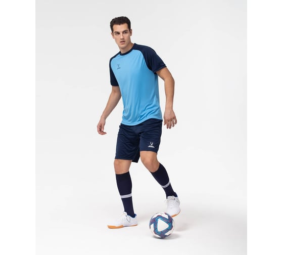 Игровая футболка Jogel CAMP Reglan Jersey JFT-1021, синий/темно-синий, размер S УТ-00016182