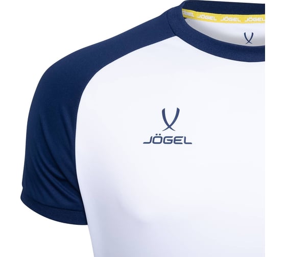 Игровая футболка Jogel CAMP Reglan Jersey JFT-1021, белый/темно-синий, размер S УТ-00016177