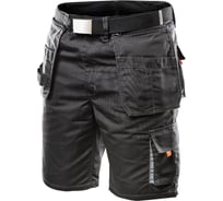 Шорты NEO Tools HD холщовый ремень, отстегивающиеся карманы, размер XL/56 81-270-XL