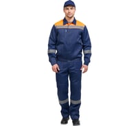 Брючный костюм Авангард. Профессиональная экипировка Легион New темно-синий/оранжевый р. 96-100/170-176 511712