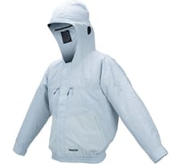 Куртка Makita 10.8В, 1.3-2.1 м3\м, 40-18.5ч, р.XL DFJ207ZXL