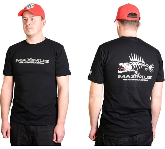 Футболка Maximus черная, размер 3XL (нов.) MTSB3XL 1