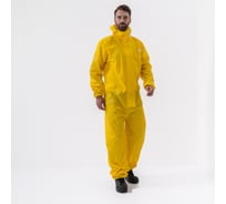 Защитный одноразовый комбинезон с капюшоном Delta Plus DT300 р. L DT300TM