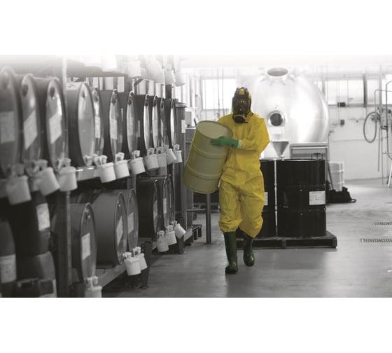 Защитный одноразовый комбинезон с капюшоном Delta Plus DT300 р. XXL DT300XX