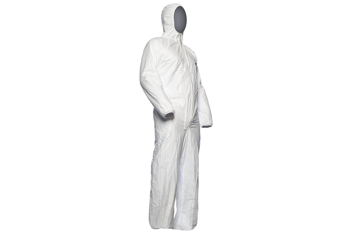 Защитный комбинезон DUPONT Тайвек 500 Xpert белый ком800L ВС-112-0013 ...