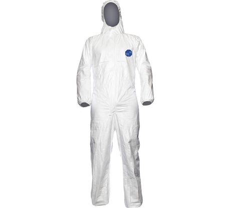 Защитный комбинезон DUPONT Тайвек 500 Xpert белый ком800L ВС-112-0013-14