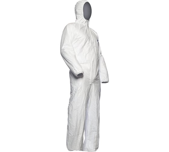 Защитный комбинезон DUPONT Тайвек 500 Xpert белый ком800L ВС-112-0013-14