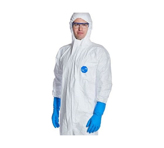 Защитный комбинезон DUPONT Тайвек 500 Xpert белый ком800L ВС-112-0013-14