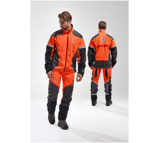 Полукомбинезон с защитой от порезов бензопилой Husqvarna Technical 20, модель А, р. 58/60 XL