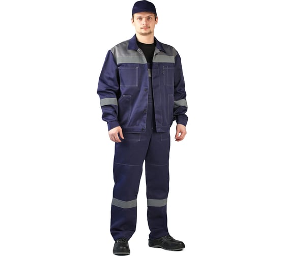 Костюм URSUS ЛЕГИОН темно-синий/серый КОС817-005; 64-66, 170-176 1