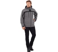 Куртка iForm СОФТШЕЛЛ серый/черный Кур 616/104/182