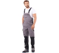 Полукомбинезон iForm ЭДВАНС серый-т.серый-черный, р. 120-124, рост 170-176 Пком 654/120/170