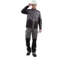 Куртка iForm ЭДВАНС, серый-т.серый-черный Кур 687/120/182