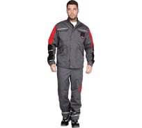 Куртка iForm ХАЙ-ТЕК, серый-красный-черный Кур 679/120/182