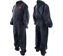 Комбинезон маляра А1 синий с красной/белой полосой, размер L 100KM-L