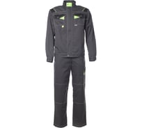 Костюм СПРУТ Корвет темно-серый/черный/лимон, размер 52-54/104-108, рост 182-188 102576