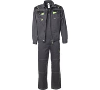 Костюм СПРУТ Корвет темно-серый/черный/лимон, размер 60-62/120-124, рост 182-188 101537